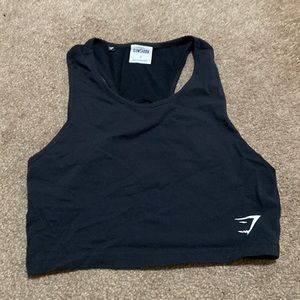 Gymshark Black Racerback Workout Top